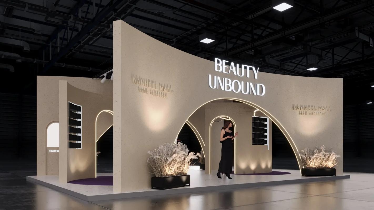 深圳廣州雙城展覽會展臺設(shè)計策劃搭建效果圖鑒賞